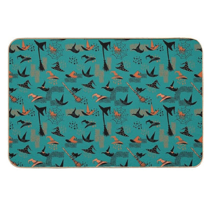Halloween Witch Hats, Halloween Witch, Halloween Gifts for Woman, Halloween Gifts for Girls, Halloween for Girls  Easy Maintenance Bath Mat
