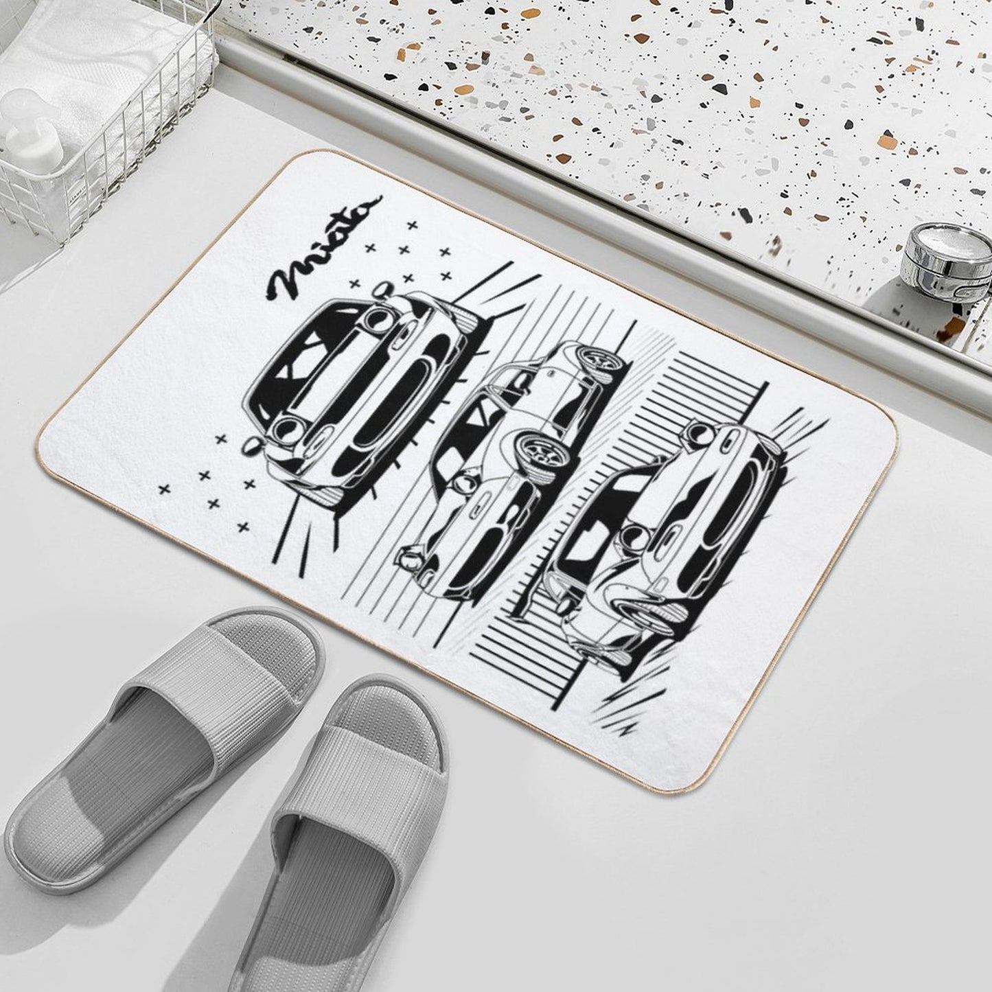 Mazda Miata  Fade-Resistant Bath Mat