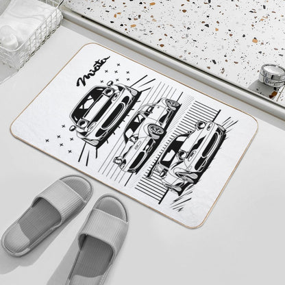 Mazda Miata  Fade-Resistant Bath Mat