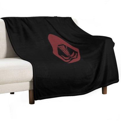 Minimalist Darth Revan Mask in Red – Star Wars KOTOR Inspired Design Comfort Throw Blanket