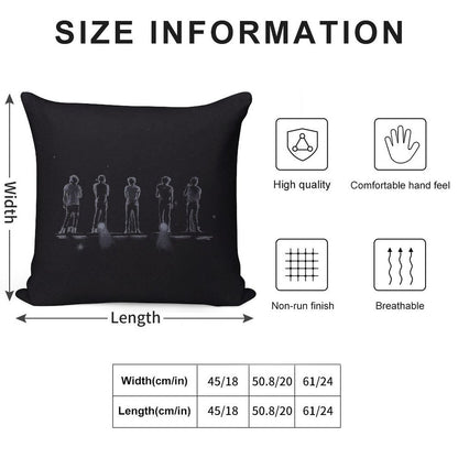 One Direction Soft Luxury Feel Throw Pillow