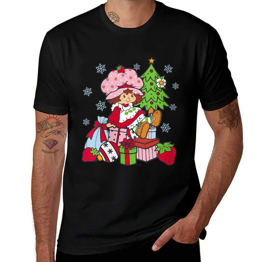 Womens Strawberry Shortcake Christmas Day Gift Surprise  Affordable Price T-Shirt