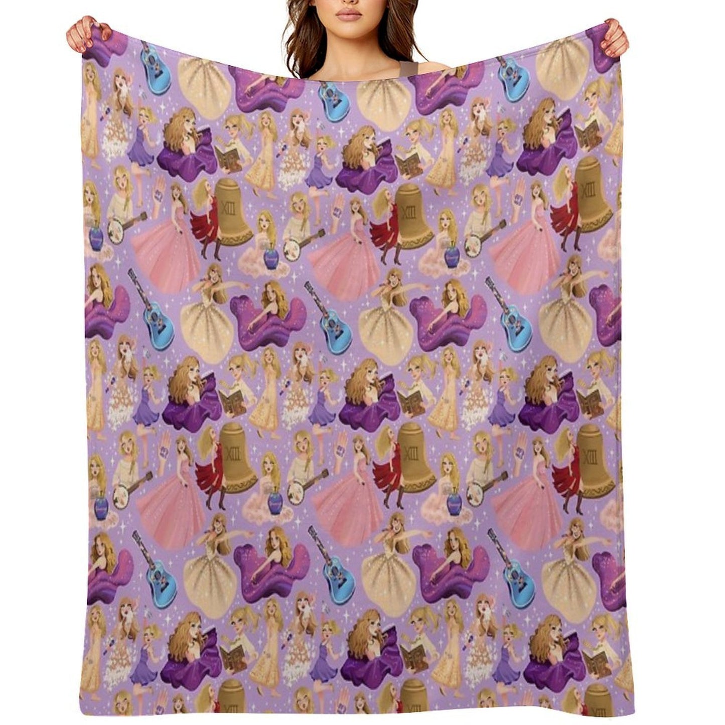 SPARKS FLY Easy Care Throw Blanket
