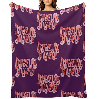 Amayzing Mayzie Suessical Seussical The Musical Broadway Song Floral Shrink-resistant Throw Blanket