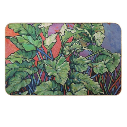 Wild Callas. Oil on Composition Board  Multi-Purpose Bath Mat
