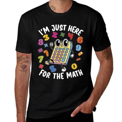 Number Day Maths Day Number Day Calculator Kids Costume  Slim-fit Cut T-Shirt