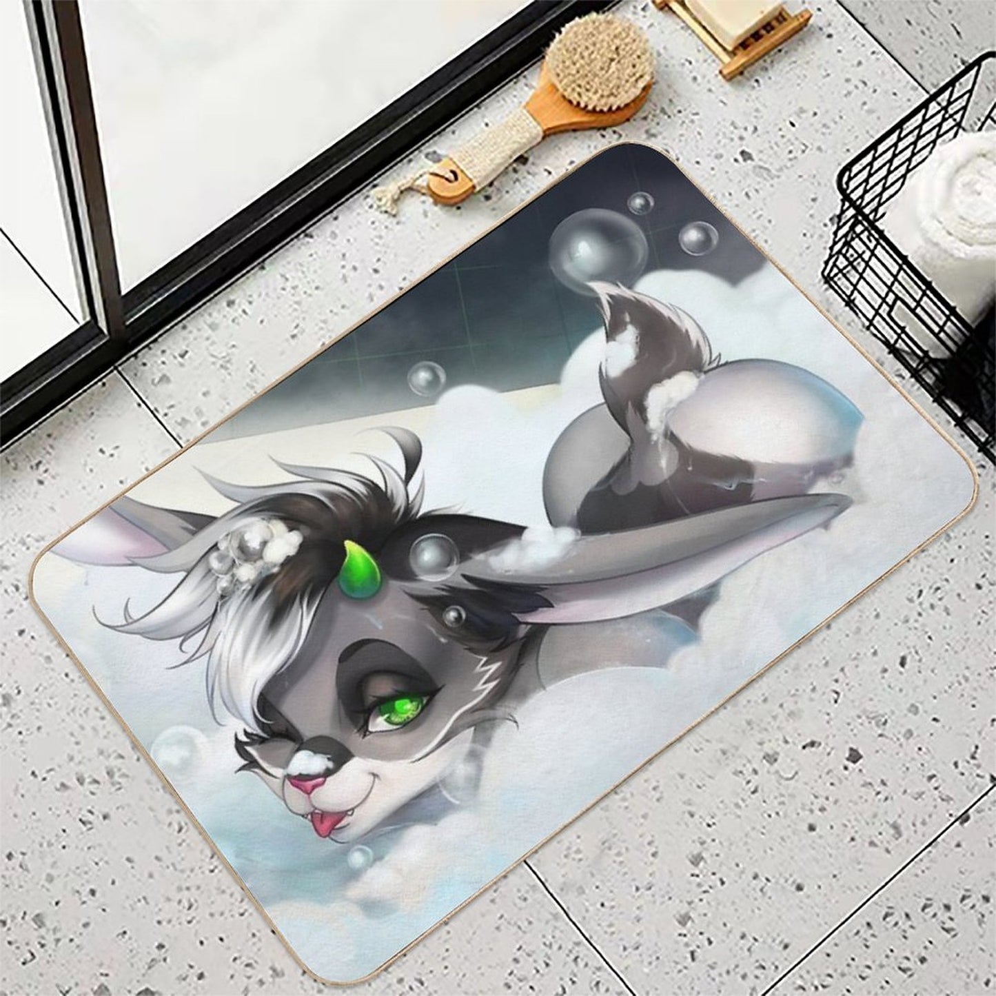 Bubble Bath Minikane  Pet-Safe Bath Mat