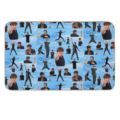 Zac Efron Troy Bolton Bet On It  High School Musical  High-Traffic Bath Mat