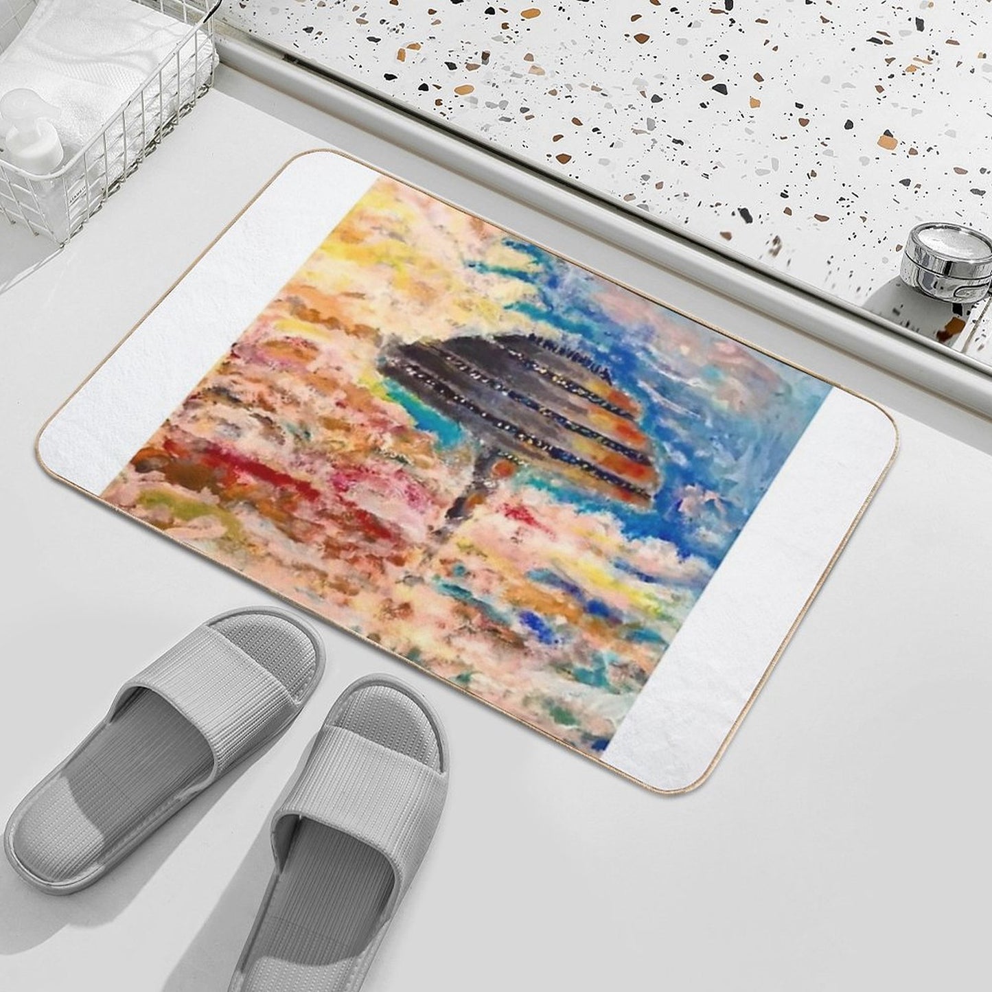 Cloud City  Absorbent Bath Mat