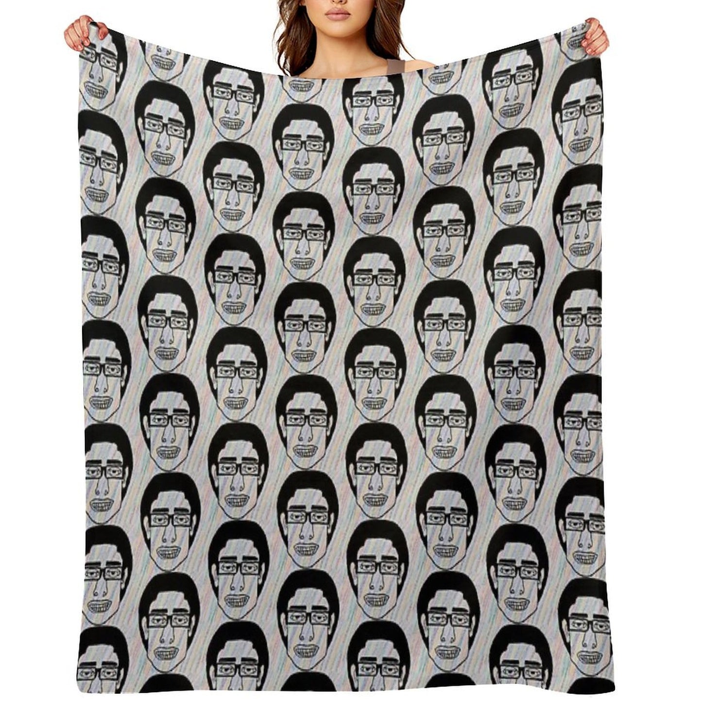 CrayonWan Sustainable Throw Blanket