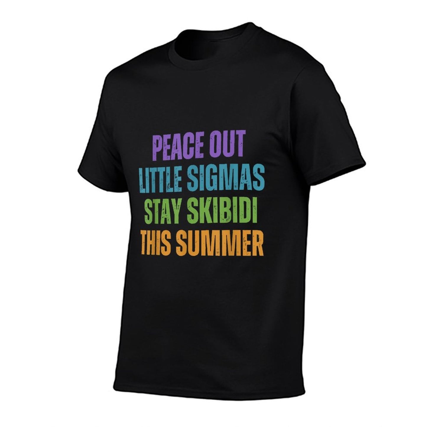 Peace Out Sigmas Stay Skibidi This Summer Last Day Teacher  Vintage-inspired T-Shirt