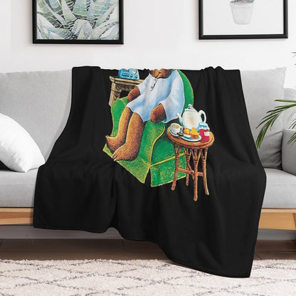 Celestial Seasoning Sleepytime Tea Bear Multi-functional Throw Blanket