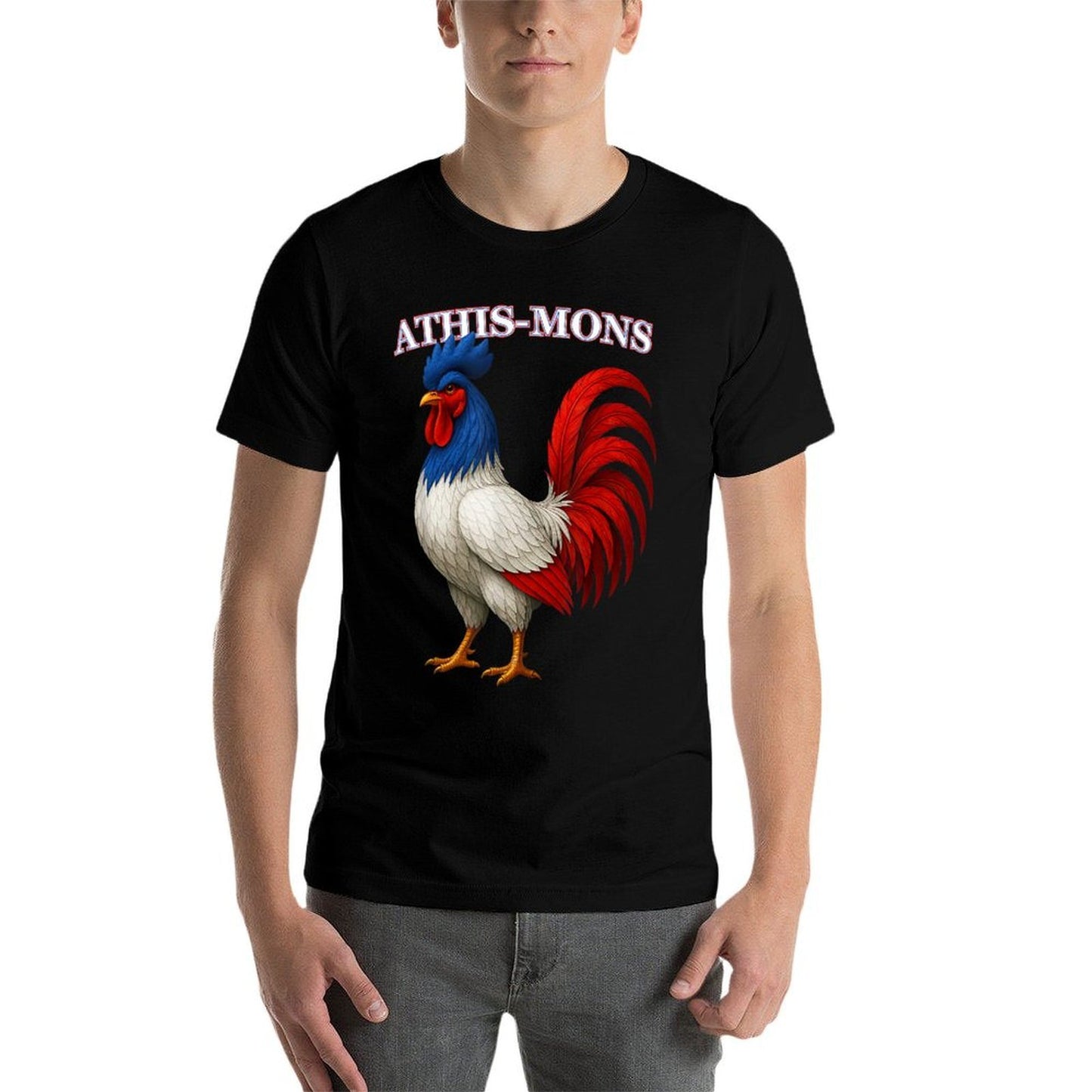 ATHIS-MONS France Français Souvenir Article  Easy-care T-Shirt