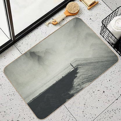 VertigOcean - Surreal Seascape  Non-Slip Bath Mat