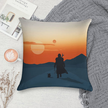This Is The Way Soft Skin-Friendly Throw Pillow