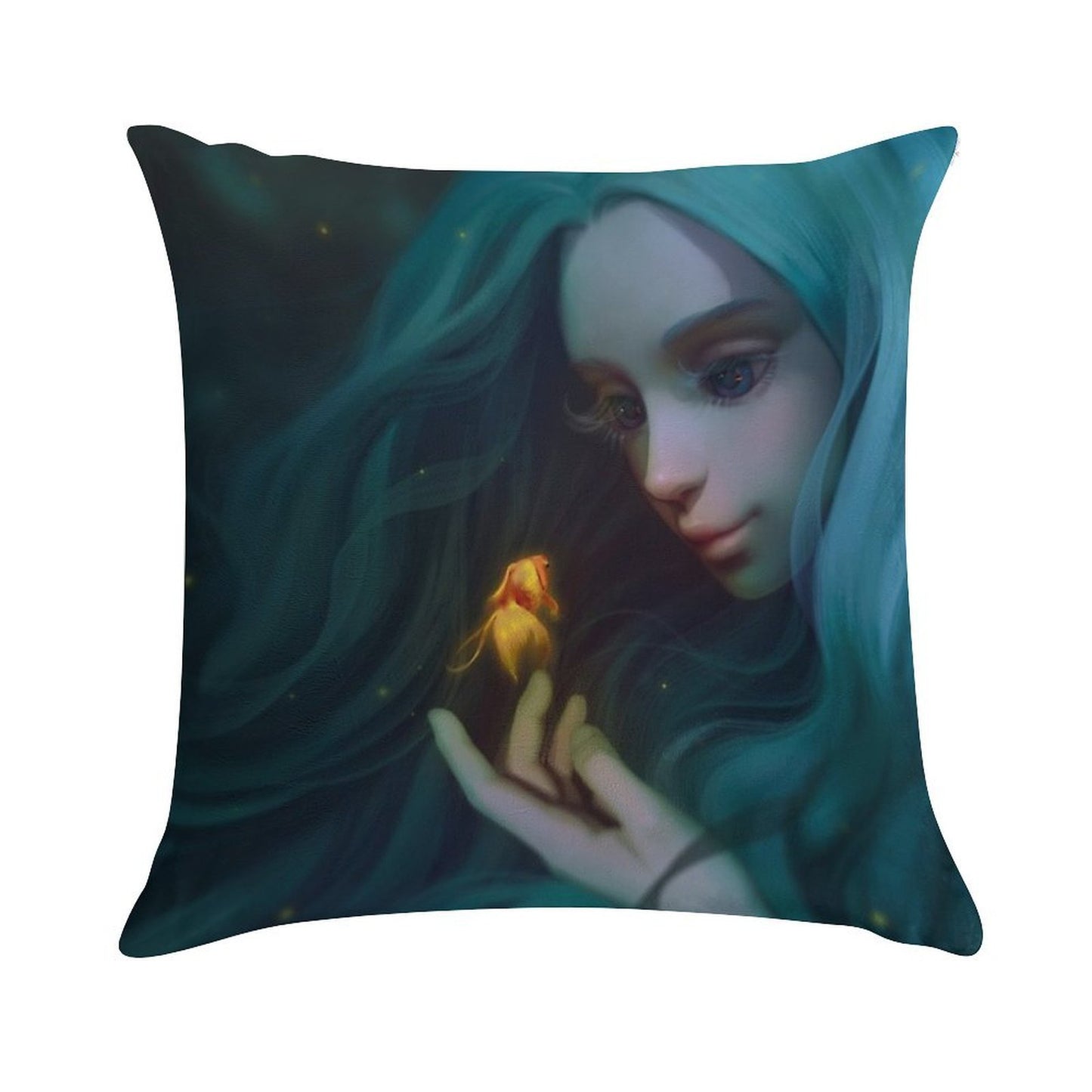 Little Mermaid Soft Easy Maintenance Throw Pillow