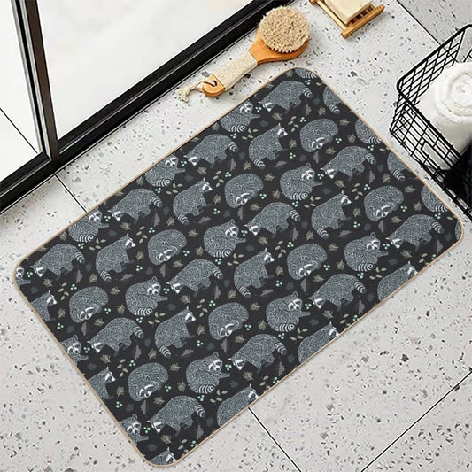 Raccoons!  Pet-Safe Bath Mat