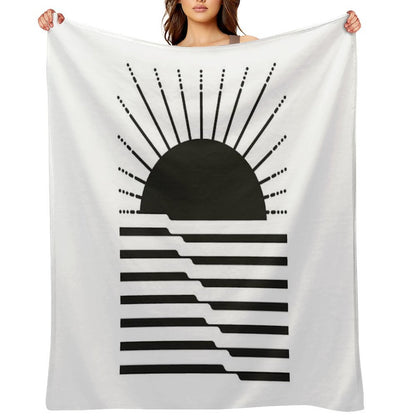 Waves Lightweight Throw Blanket