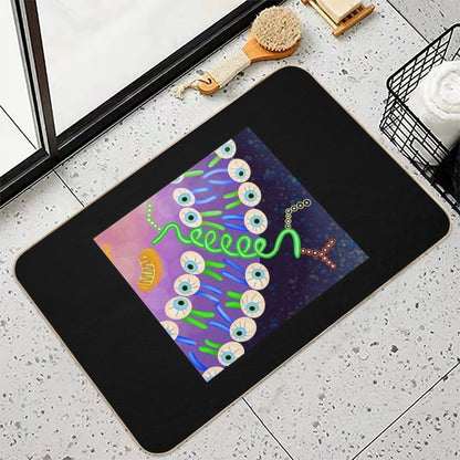 Psychedelic Cell Biology  Multi-Purpose Bath Mat