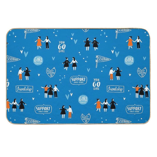Sisterhood  Absorbent Bath Mat