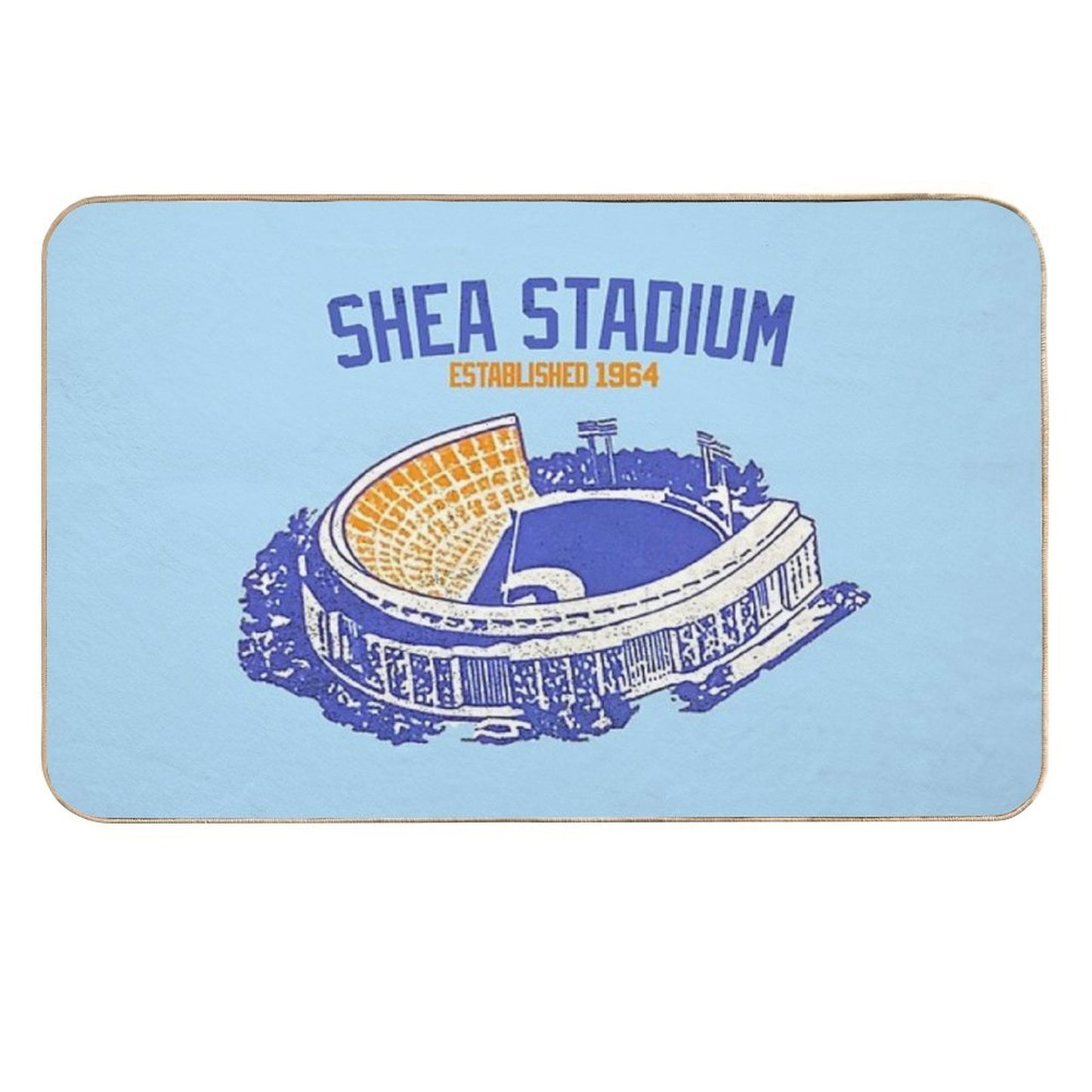Shea Stadium  Pet-Safe Bath Mat