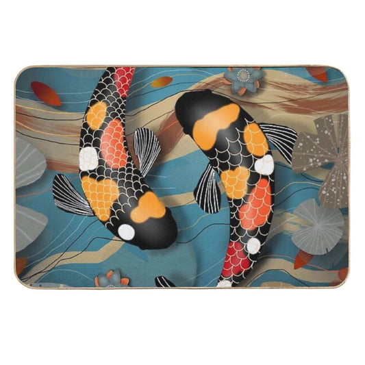 Koi Watergarden Durable Bath Mat