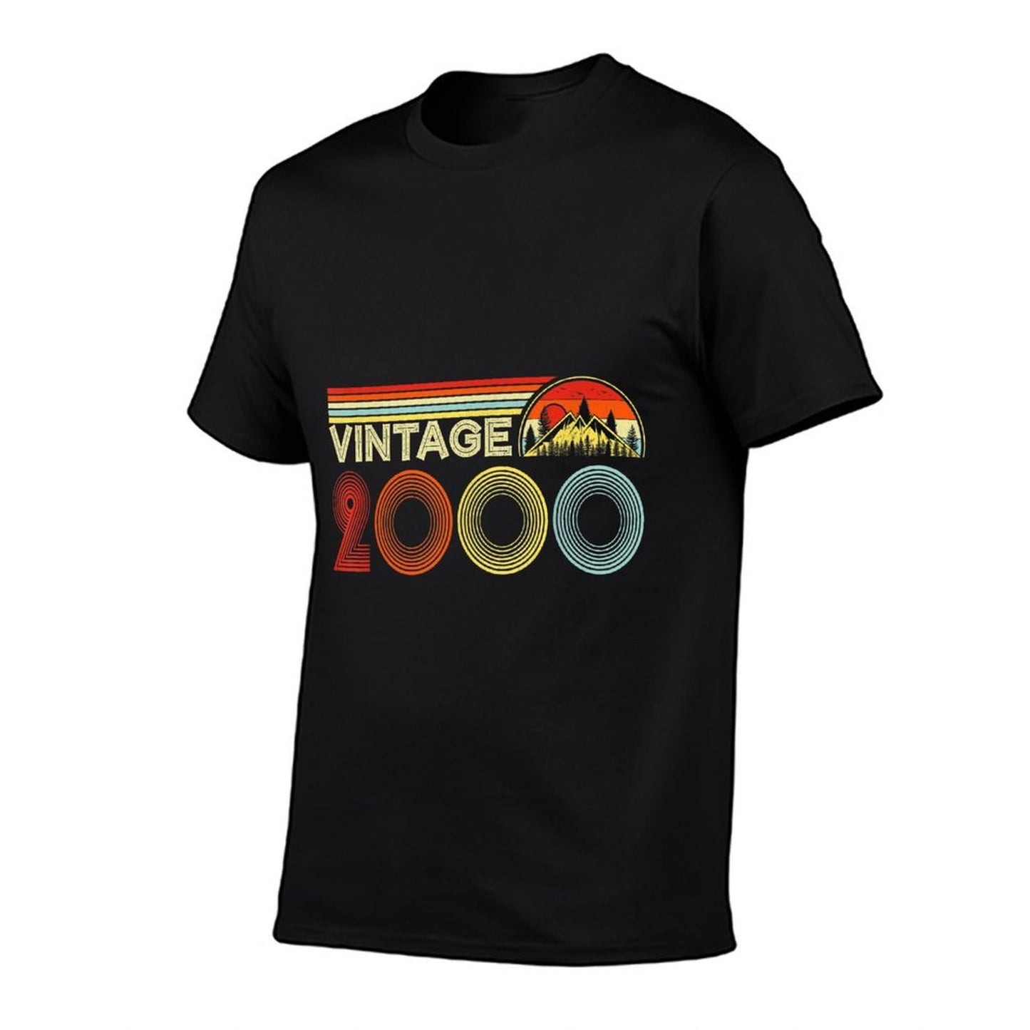Vintage 2000 21 Years Old Retro Boys And Girls 21st Birthday  Easy-care T-Shirt