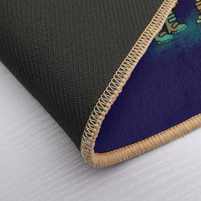 The Balloonfish Vender  Repositionable Bath Mat