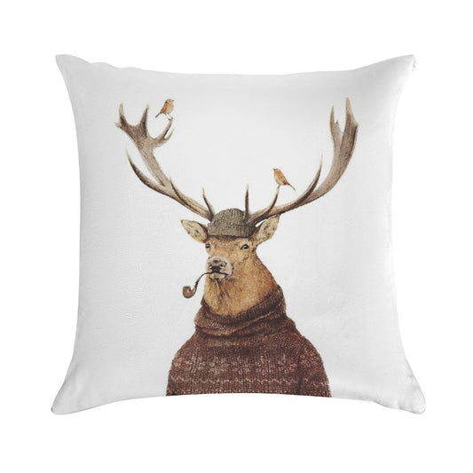 Wild Thinking Soft Reinforced Edging Throw Pillow