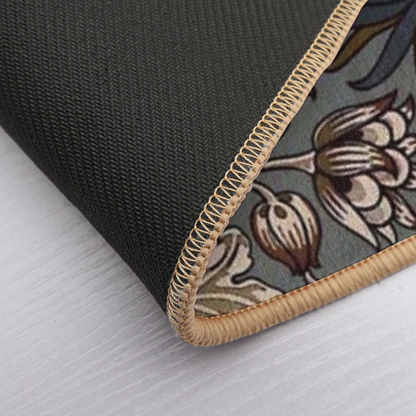 William Morris Fabric Design  Pet-Safe Bath Mat