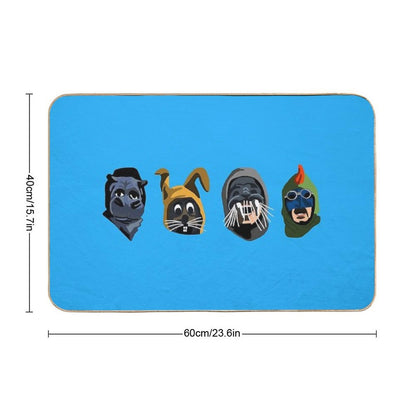 Magystery Heads  Stain-Proof Bath Mat