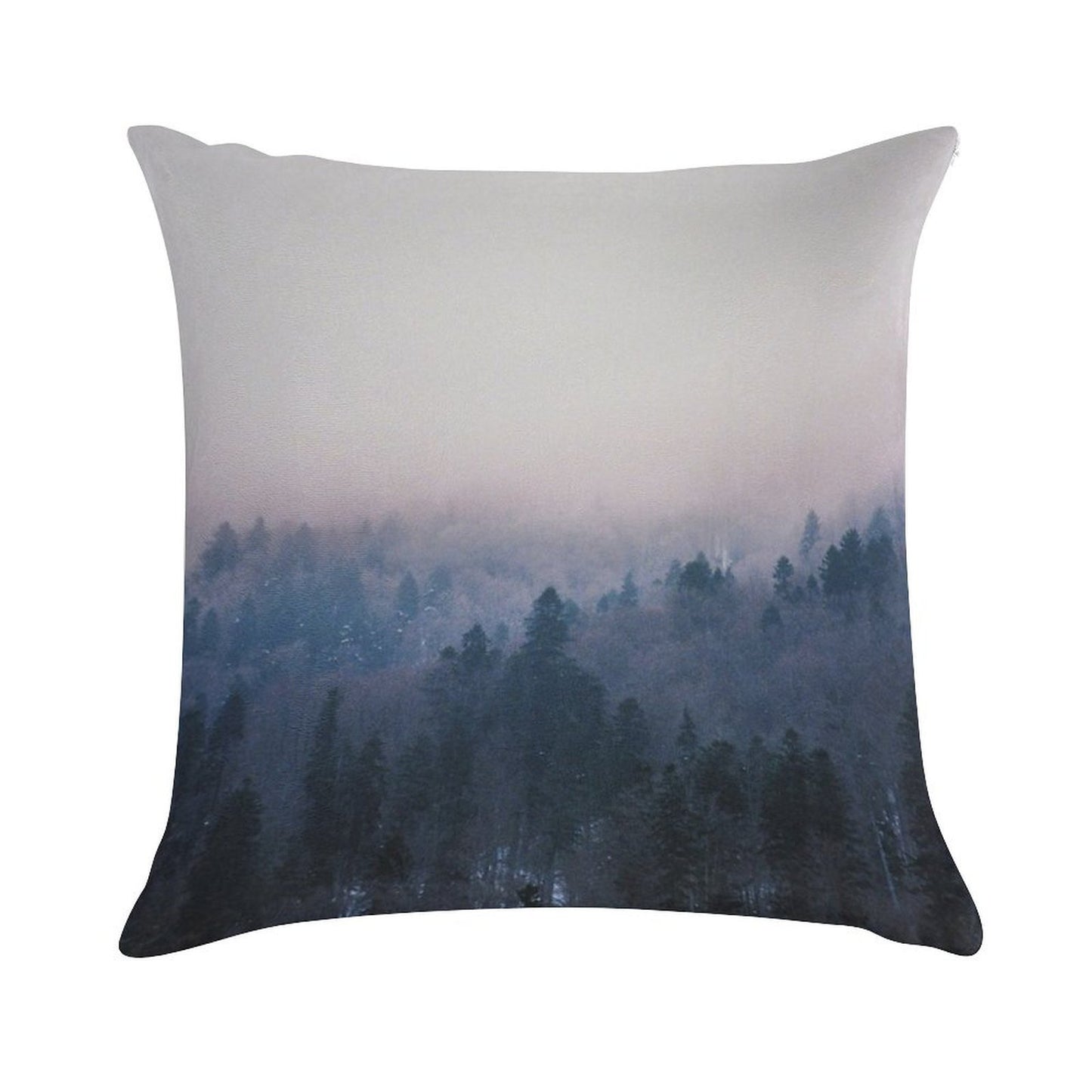 Home Again Soft Short Plush Fabric Throw Pillow