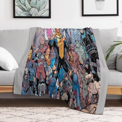 Invincible Shrink-resistant Throw Blanket