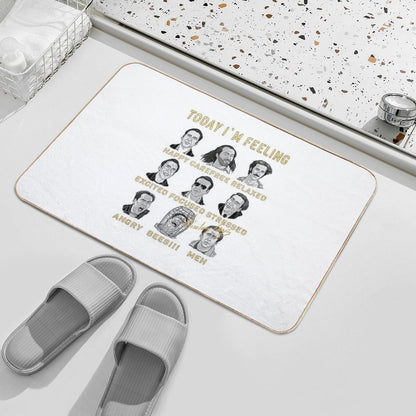 Nicholas Cage - Nicolas Cage - Nick Cage - Nic Cage  Funny Feeling  Easy Maintenance Bath Mat