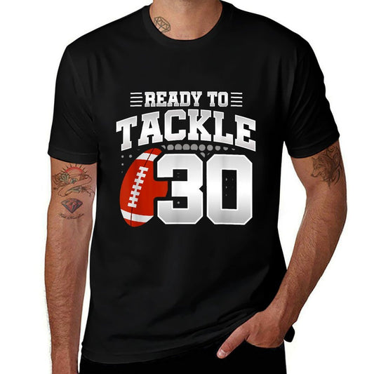 30th Birthday - Football Birthday Party - 30th Birthday  Quick-drying T-Shirt