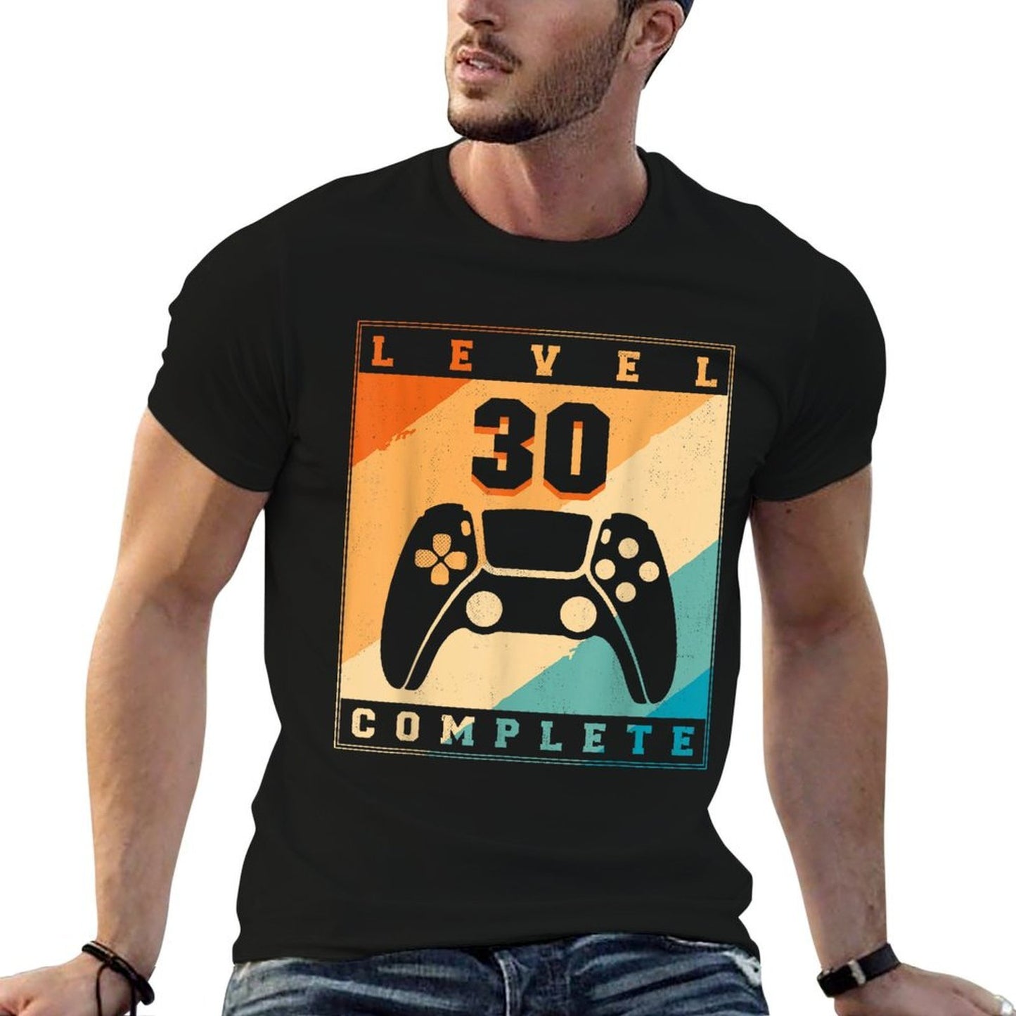 Level 30 Unlocked & Complete 1993 Video Game 30th Birthday  Eco-friendly Material T-Shirt