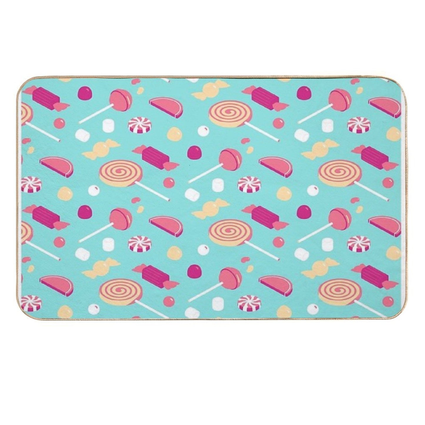 Berry Candy  Dirt-Trapping Bath Mat