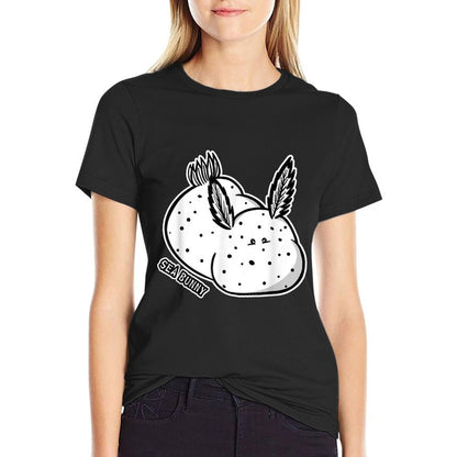Sea Bunny Cute Ocean Kawaii Slug Jorunna Parva Biologist Comfortable T-Shirt