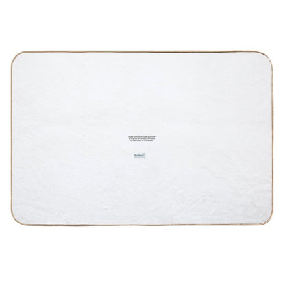 Self-Care Reminder – “Include Yourself” Bold Text Note  Anti-Trip Bath Mat