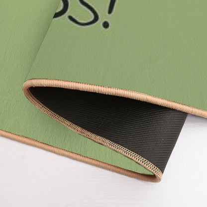 Cobwebs!  Repositionable Bath Mat