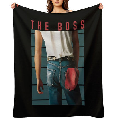 The Boss Springsteen - Bruce Springsteen Compact Throw Blanket