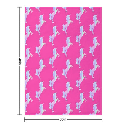 Magical Unicorn Quick-dry Throw Blanket