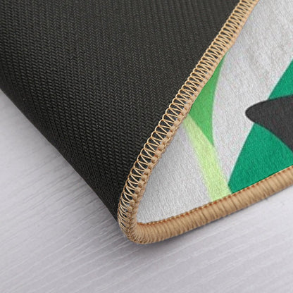 Fresh Tropical Decor  Fade-Resistant Bath Mat