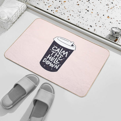 Coffee Dose  Odorless Bath Mat