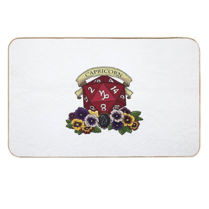 Dice Capricorn  Pet-Safe Bath Mat
