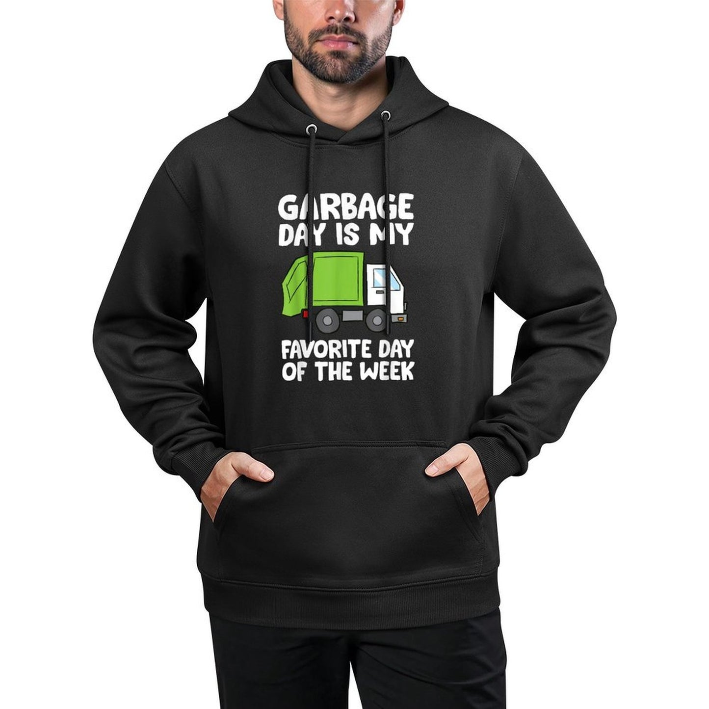 Garbage Day Is My Favorite Day Of The Week Shape Retention Hoodie