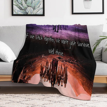 One Crew The100 Machine-washable Throw Blanket