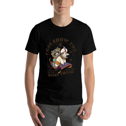 I Can Show You Some Trash Funny Raccoon Possum, Raccoon  Odor-resistant T-Shirt
