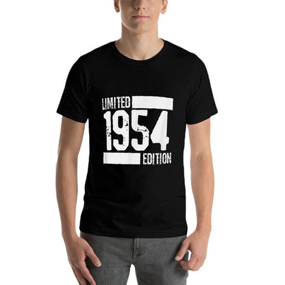 70th Birthday Vintage 1954 Limited Edition Men  Moisture-wicking T-Shirt