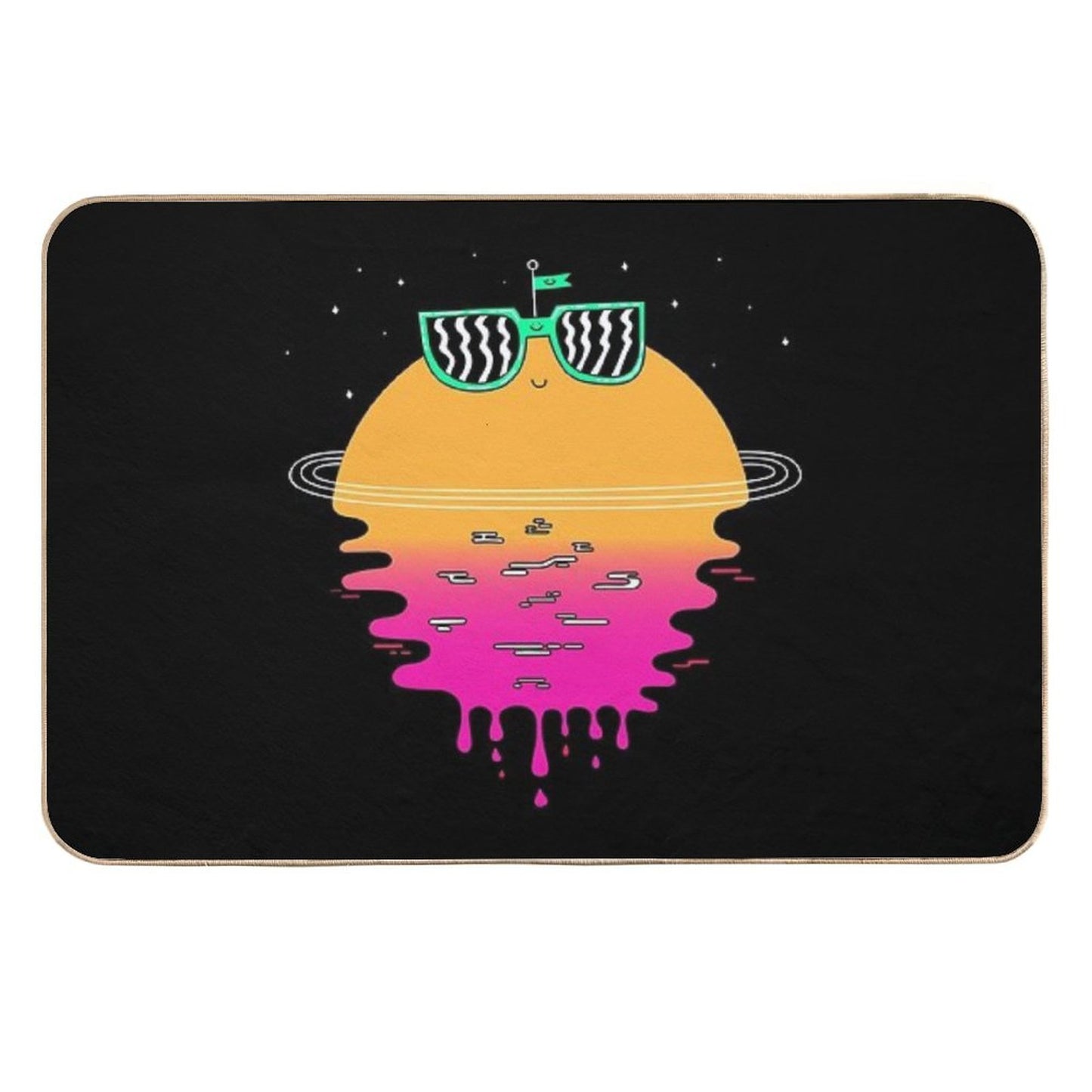 Happy Sunset  Eco-Friendly Bath Mat